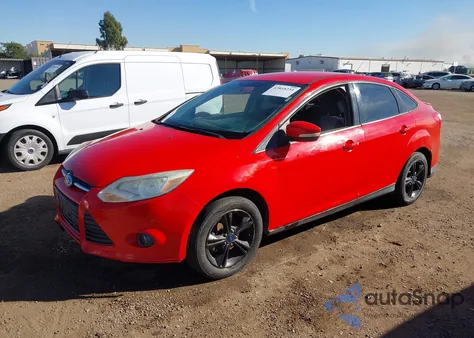 2014 Ford Focus Se из США, поврежденный, VIN 1FADP3F25EL341493
